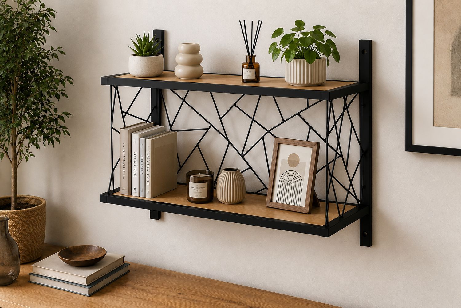 Półka ścienna LOFT X-Grid