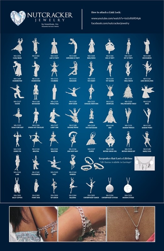 2025 NUTCRACKER JEWELRY CHARMS - PRE ORDERS DUE OCTOBER 27