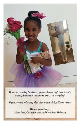 RECITAL '26 PROGRAM AD: Email photo and message to tanya@stlouisballet.org after order is placed no later than May 4