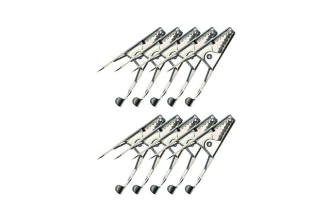 Crocodile clips 10 pc