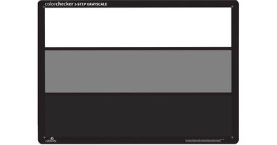 Calibrite ColorChecker 3-Step Grayscale