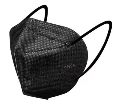 KN95 Black Mask / 10 pc