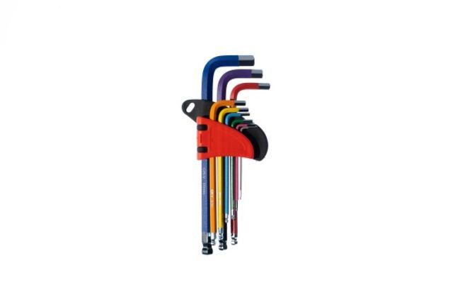 Metric Hex Key Set with Ball End