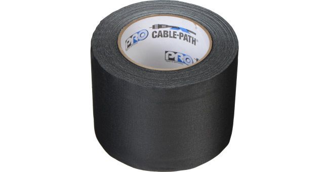 Cable Path 100mm x 27m Cloth Tape Black