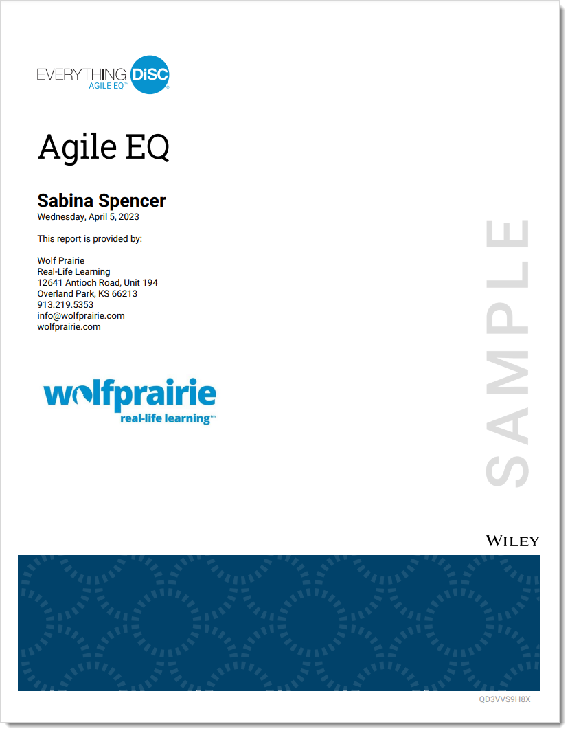 Everything DiSC Agile EQ Online Assessment
