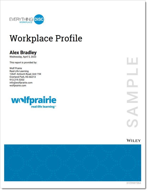 Everything DiSC Workplace Online Assessment