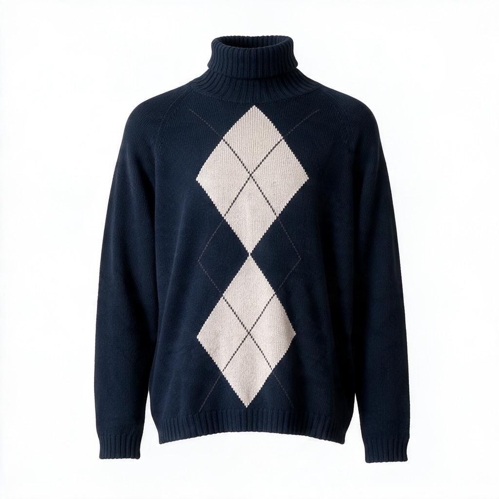 maglia collo alto