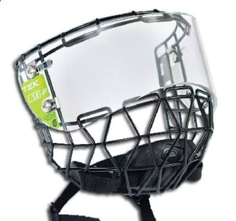 Grille de ringuette Powertek avec Visière