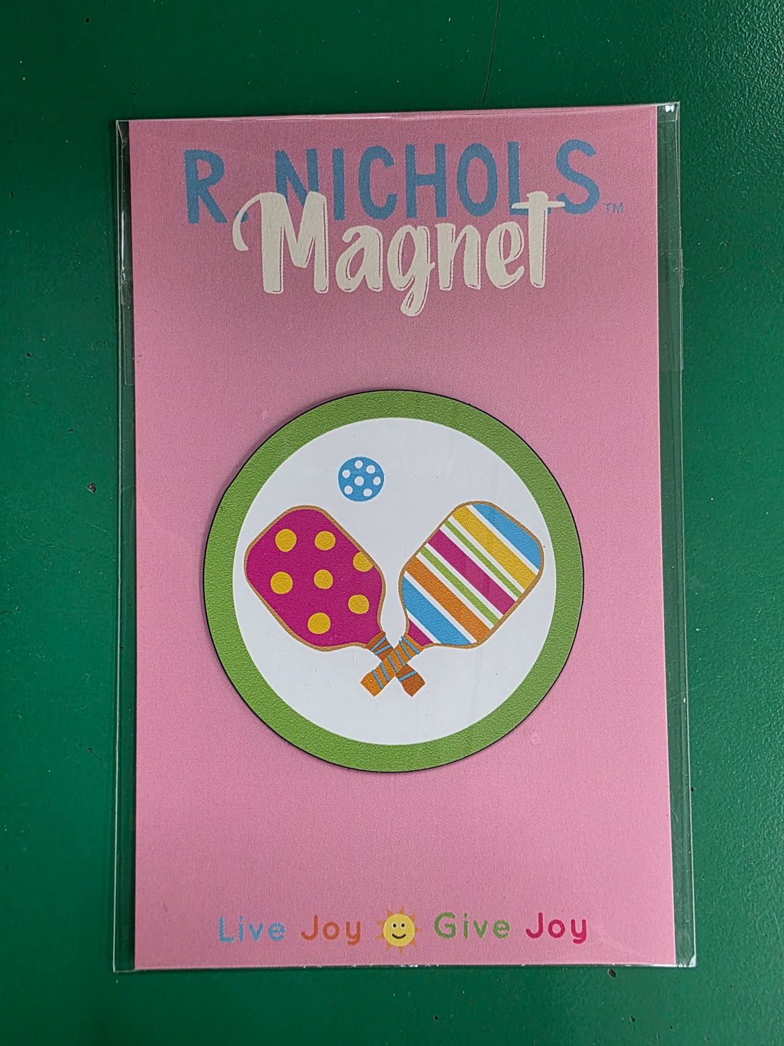 R. Nichols Magnet Pickleball