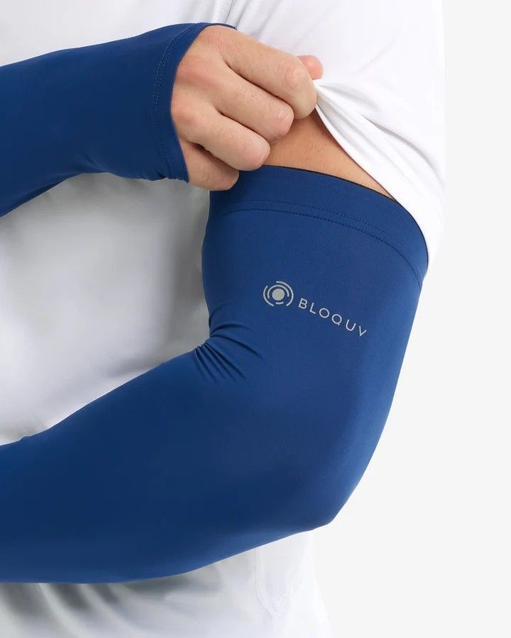 Bloq UV Sun Sleeves Navy Size S