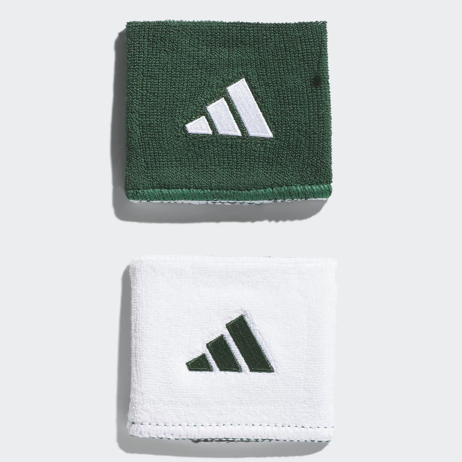 Adidas Interval Rev 2.0 Wristbands Team Dark Green/white