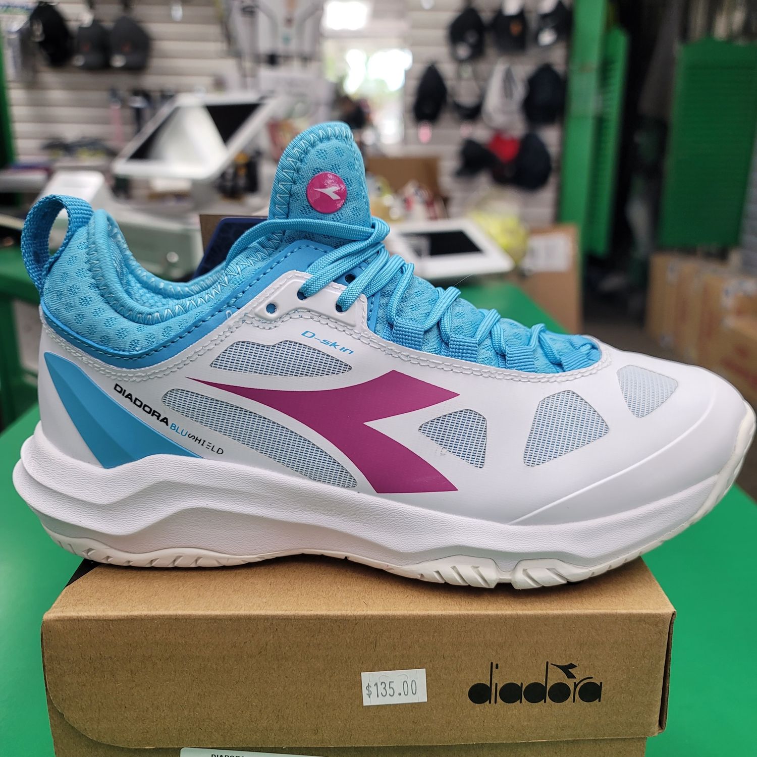 Diadora W Speed Blushield Fly 3 + AG Wht/aquarius