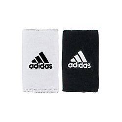Adidas Interval Lg Rev Wristband White/ Black