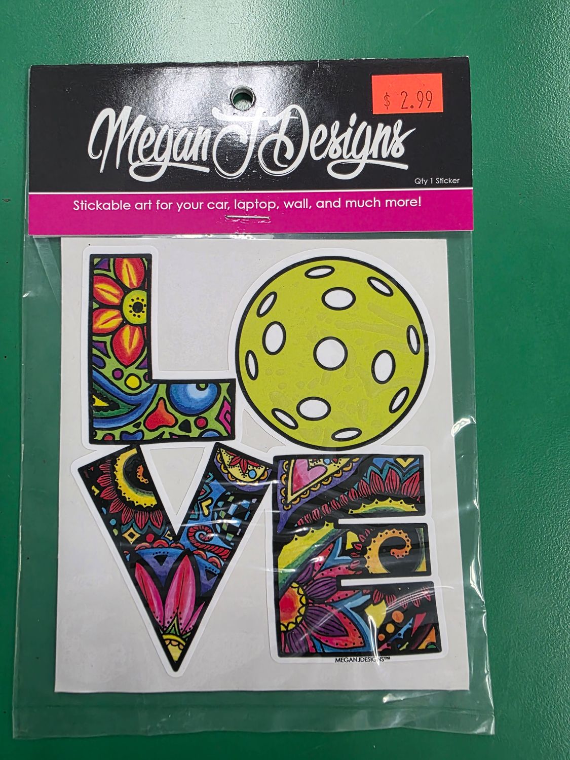 Megan J Designs Sticker