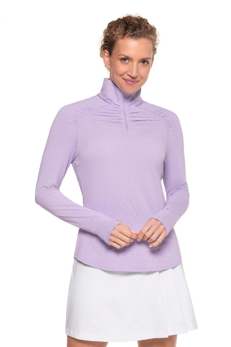 Coolibar Arabella Q Zip Womens S 10207-552-152-1016