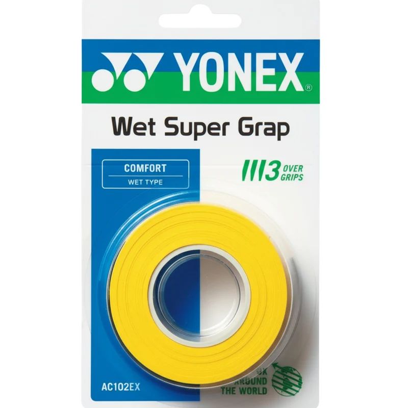 Yonex Wet Super Grap Yellow AC102ex Yellow