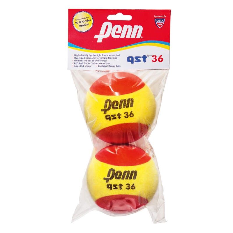 Penn Qst 36 Foam Red Balls 2b Polybag