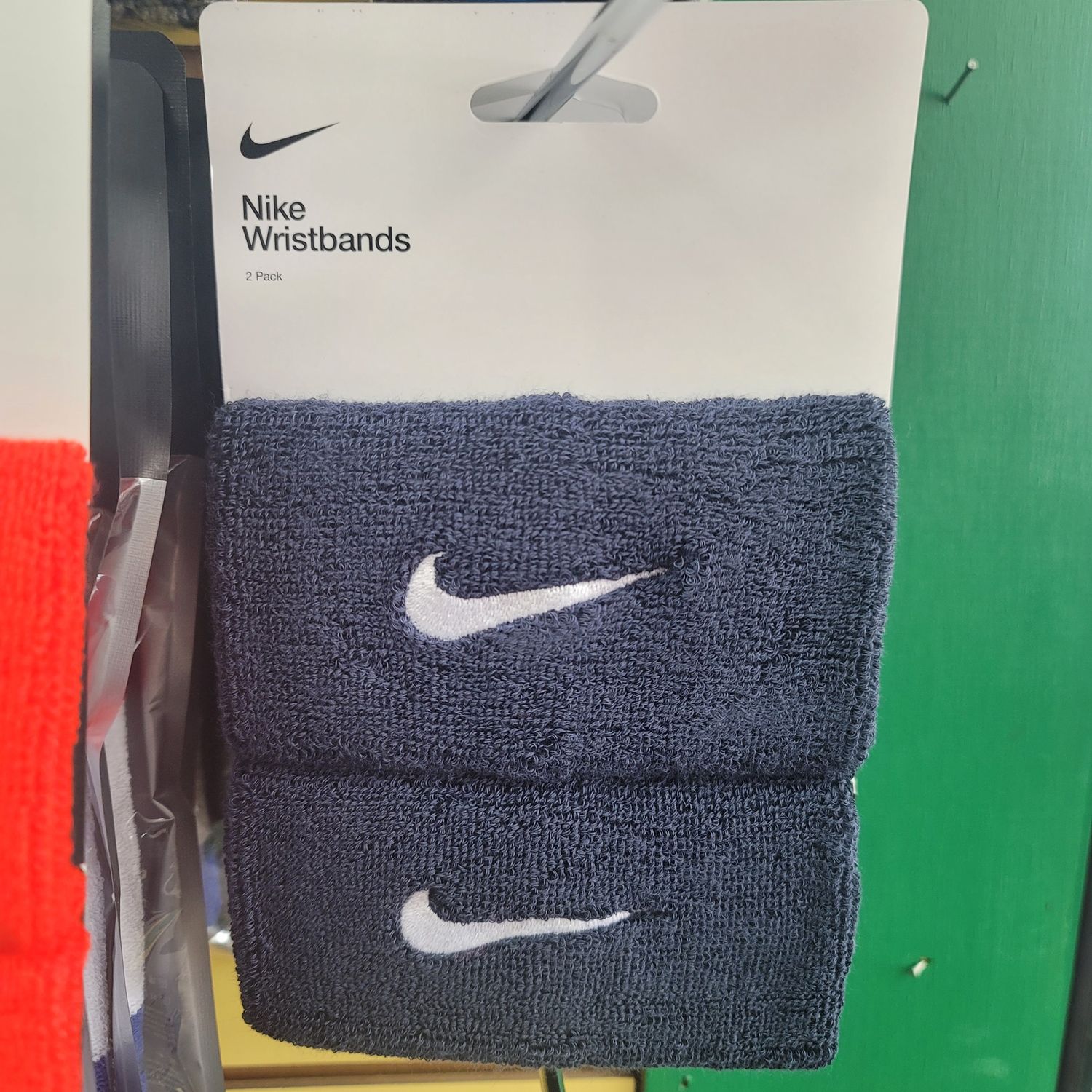 Nike Swoosh Doublewide 2 Pk Obsidian/white