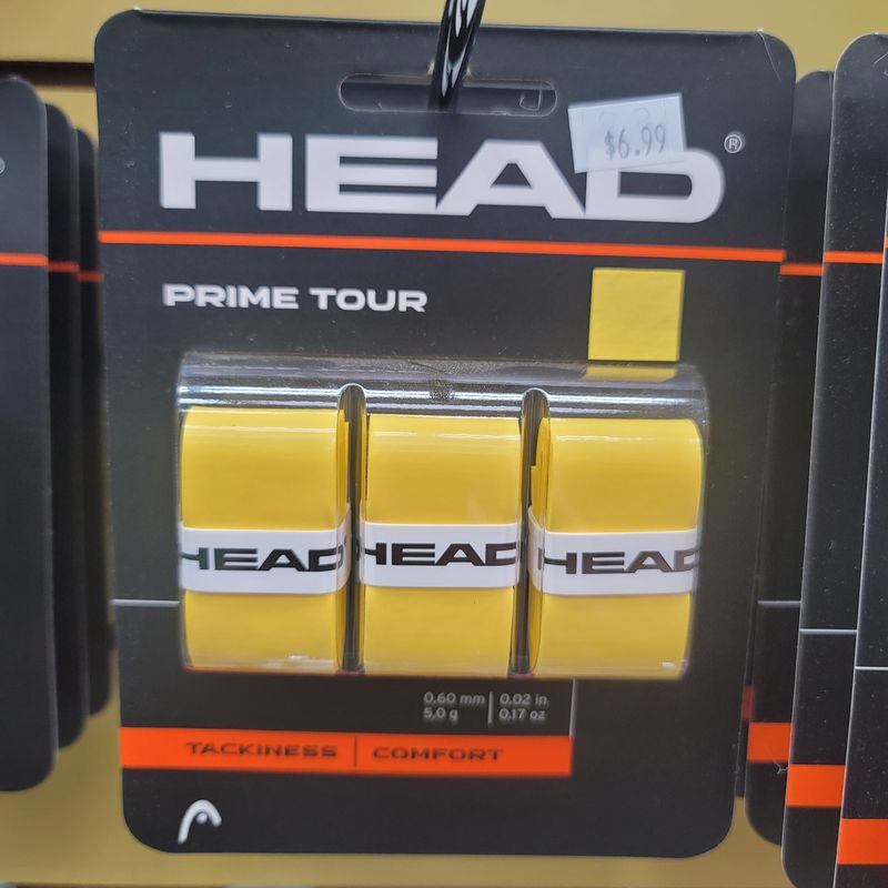 HEAD Prime Tour Overgrip Yellow