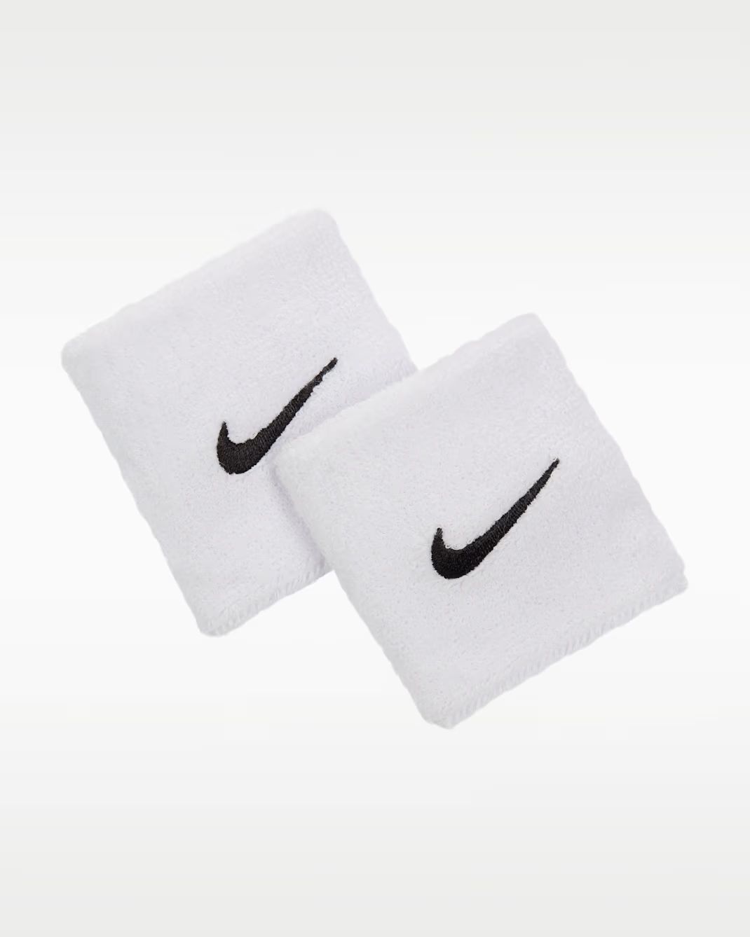 Nike Swoosh Wristbands White