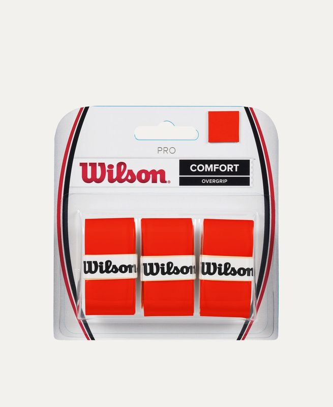 Wilson Pro Overgrip 3 Pack Bright Orange