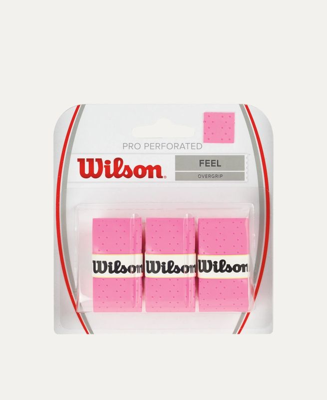 Wilson Pro Overgrip Perforated Pink