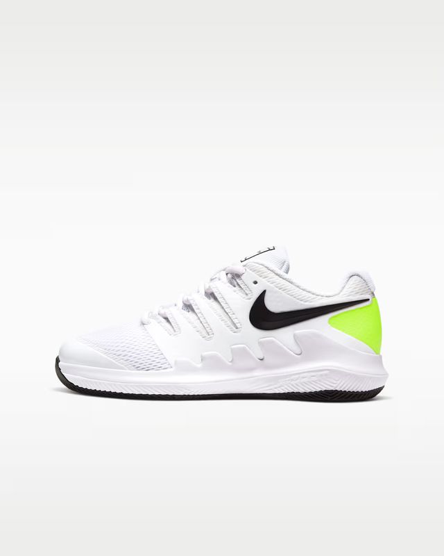 Nike JR Vapor X Black/White-Volt