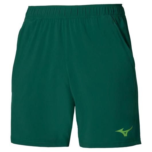Mizuno Mens 8inch Flex Shorts Foliage Green, Size: S