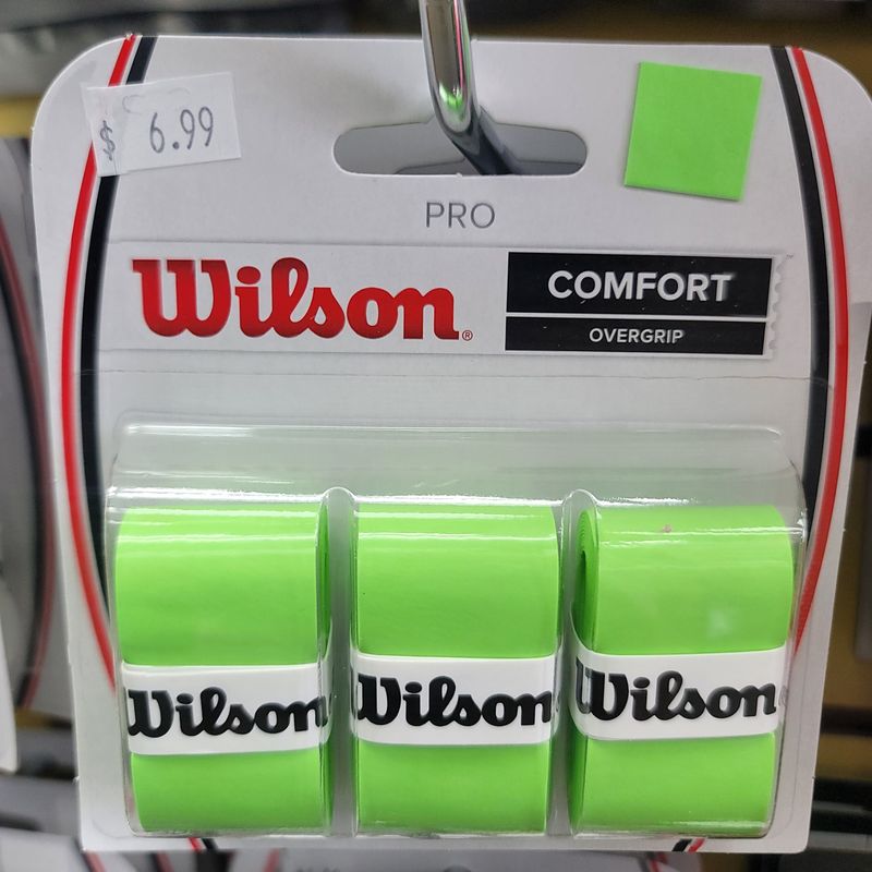 Wilson Pro Overgrip Green 3 pack