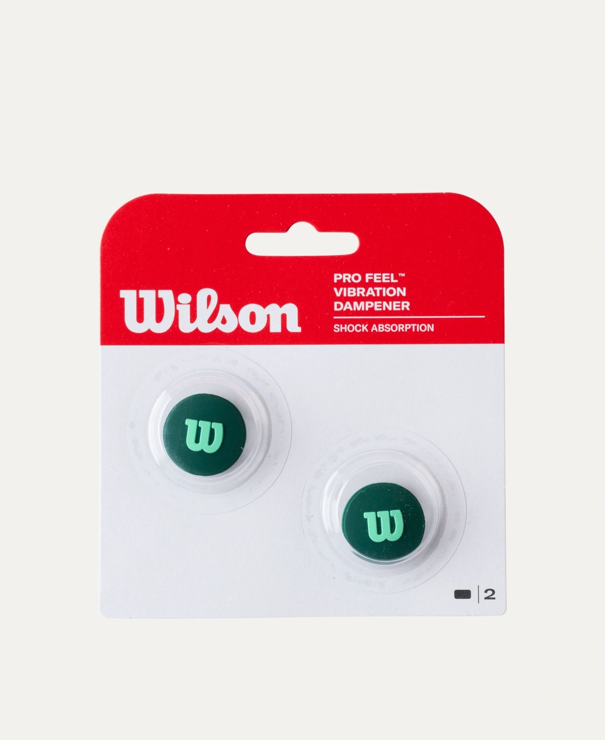 Wilson Feel Blade Dampener 2 Pack Green
