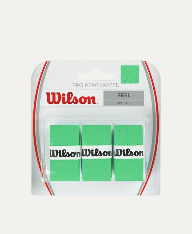 Wilson Pro Perforated Overgrip Lime Green