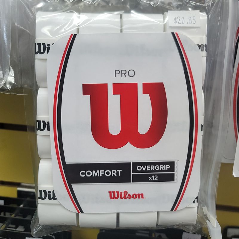 Wilson Pro Overgrip 12-Pack White