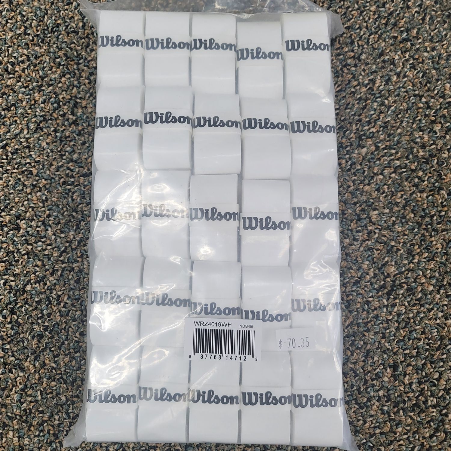 Wilson Pro Overgrip 50 Pack White