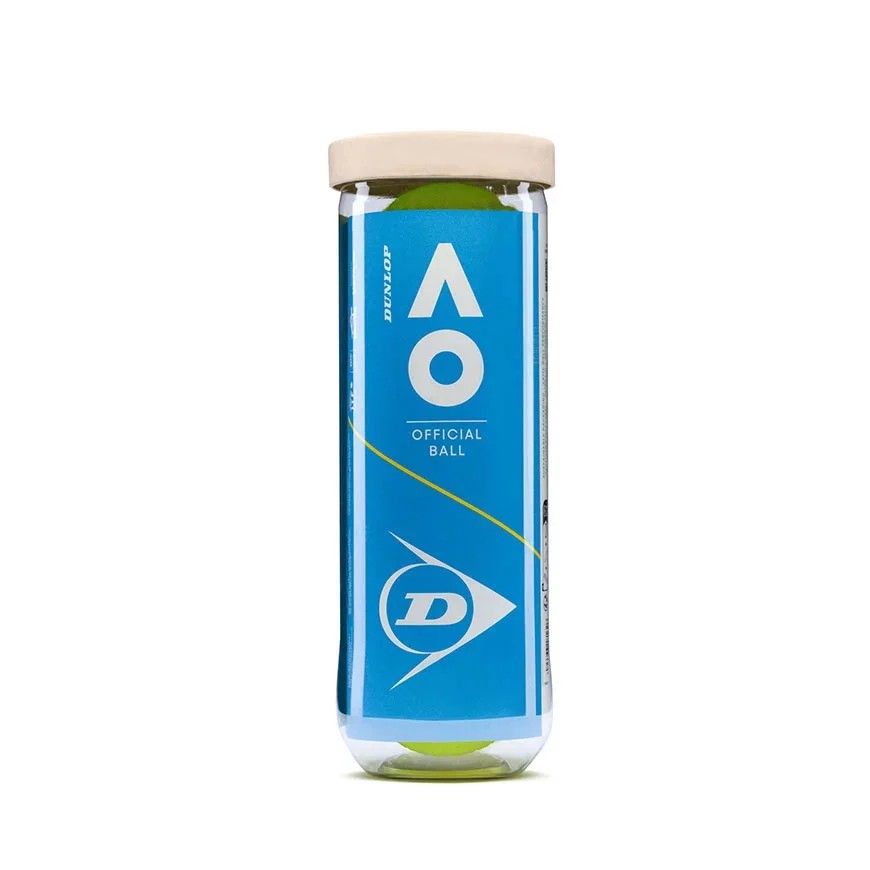 Dunlop Australian Open Official 3 Ball Can