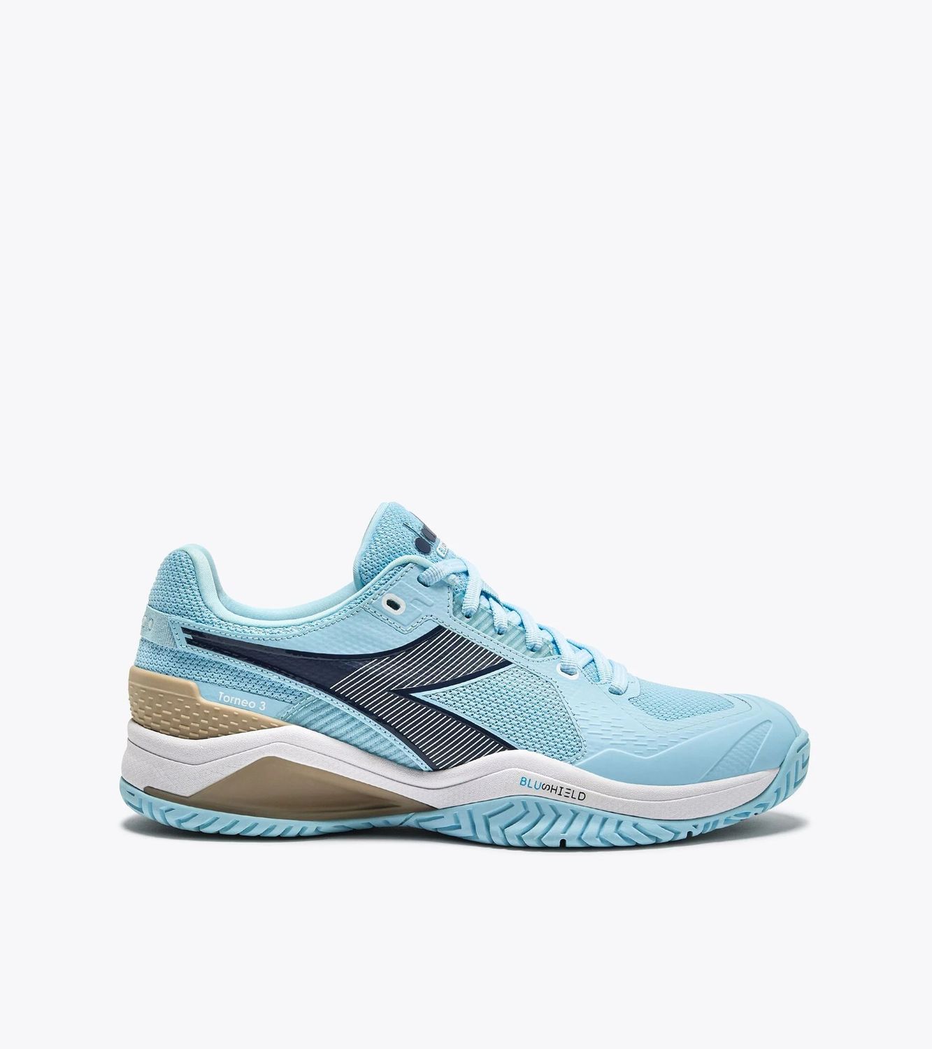 Diadora Blushield Torneo 3 W AG Corydalis Blue/black Iris 101.18146701
