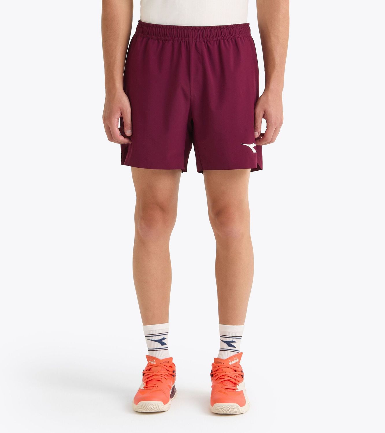 Diadora Shorts Icon Maroon Banner 102.182119 01 45106