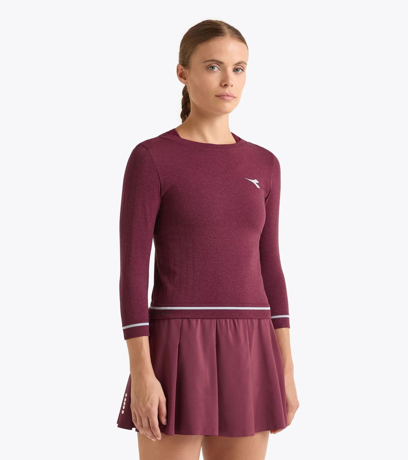 Diadora L. 3/4 T-Shirt Icon Stratouno 102.182081 01 45106, Size: s/m