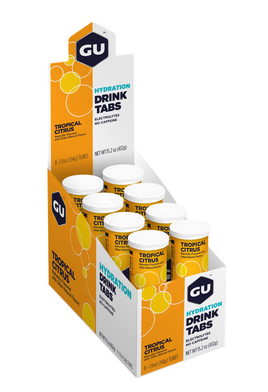 Gu Hydration Drink Tabs Tropical Citrus