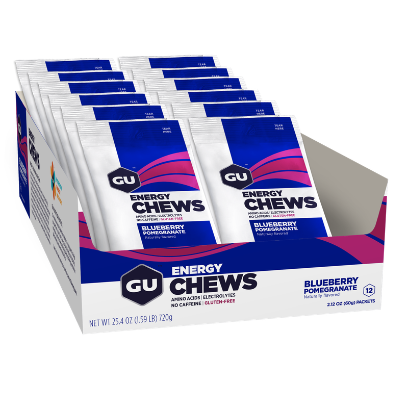 Gu Energy Chews Blueberry Pomergranate