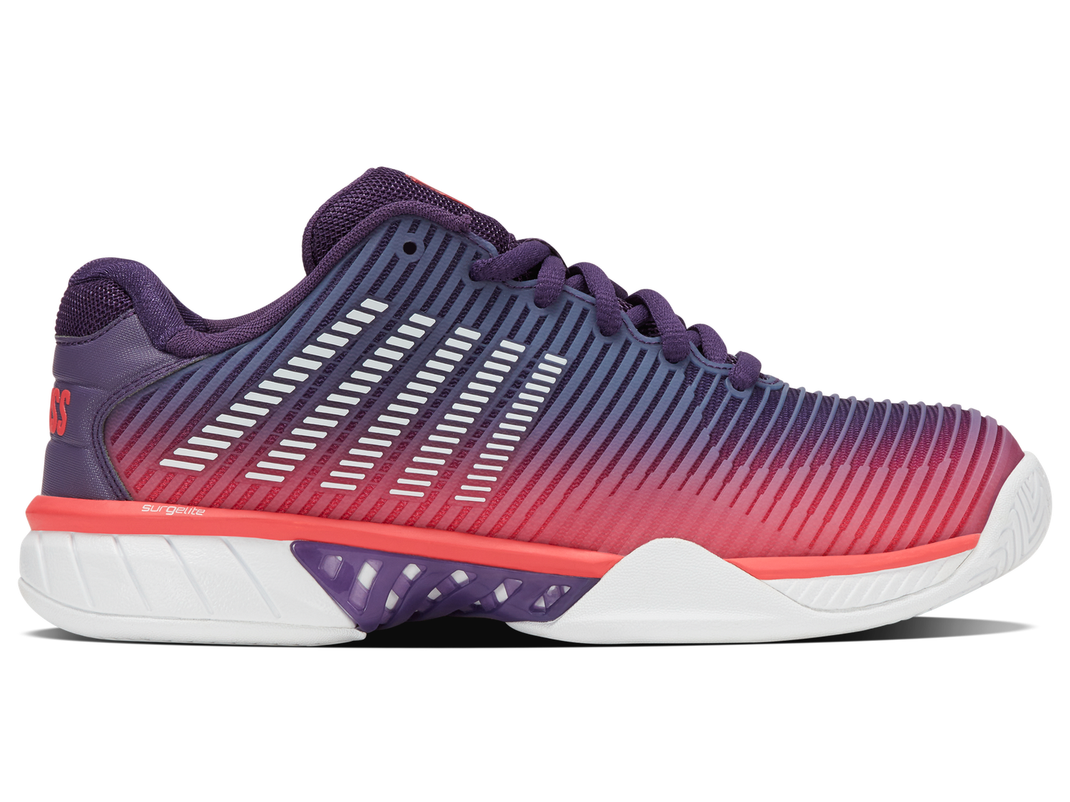 K-Swiss Womens Hypercourt Express 2 96613-593-M Prpplmr, Size: 6.5