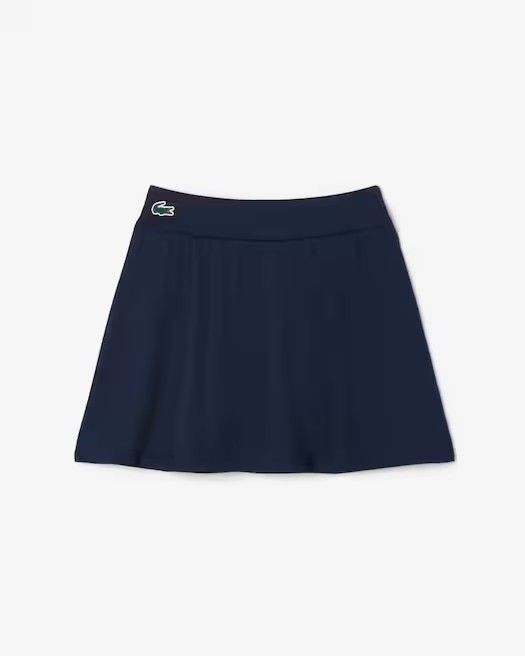 Womens Lacoste Skirt Navy Blue-166/navy blue-1 JF4193 51 423