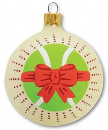 Racquet Inc Christmas Ornament Tennis Ball