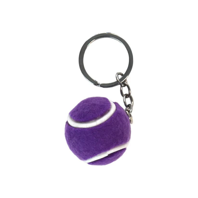 Racquet Inc Tennis Ball Keychain RITG192 Purple