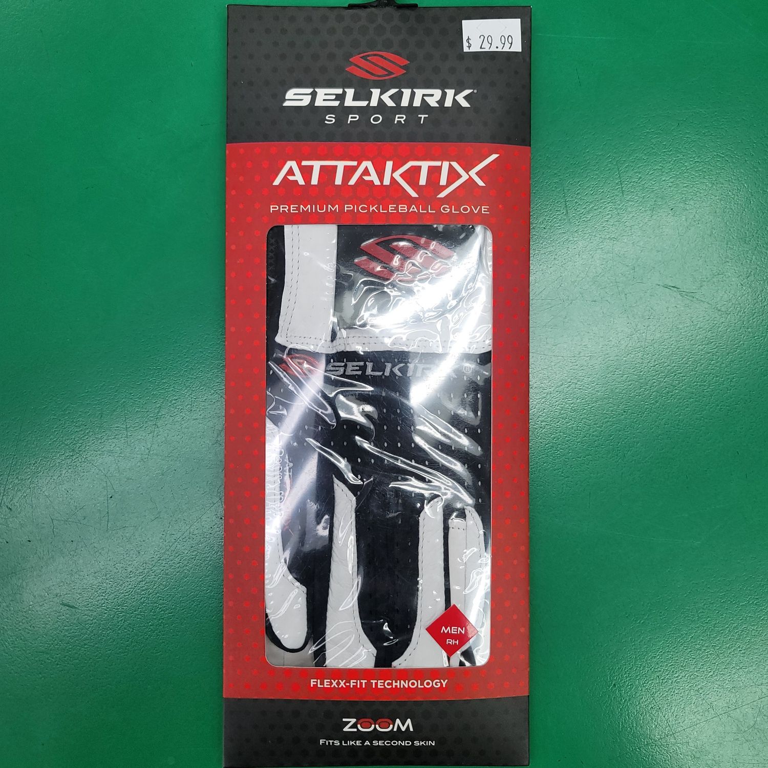 Selkirk Attaktix Premium Leather Glove 1373 RH, Hand: Right Hand