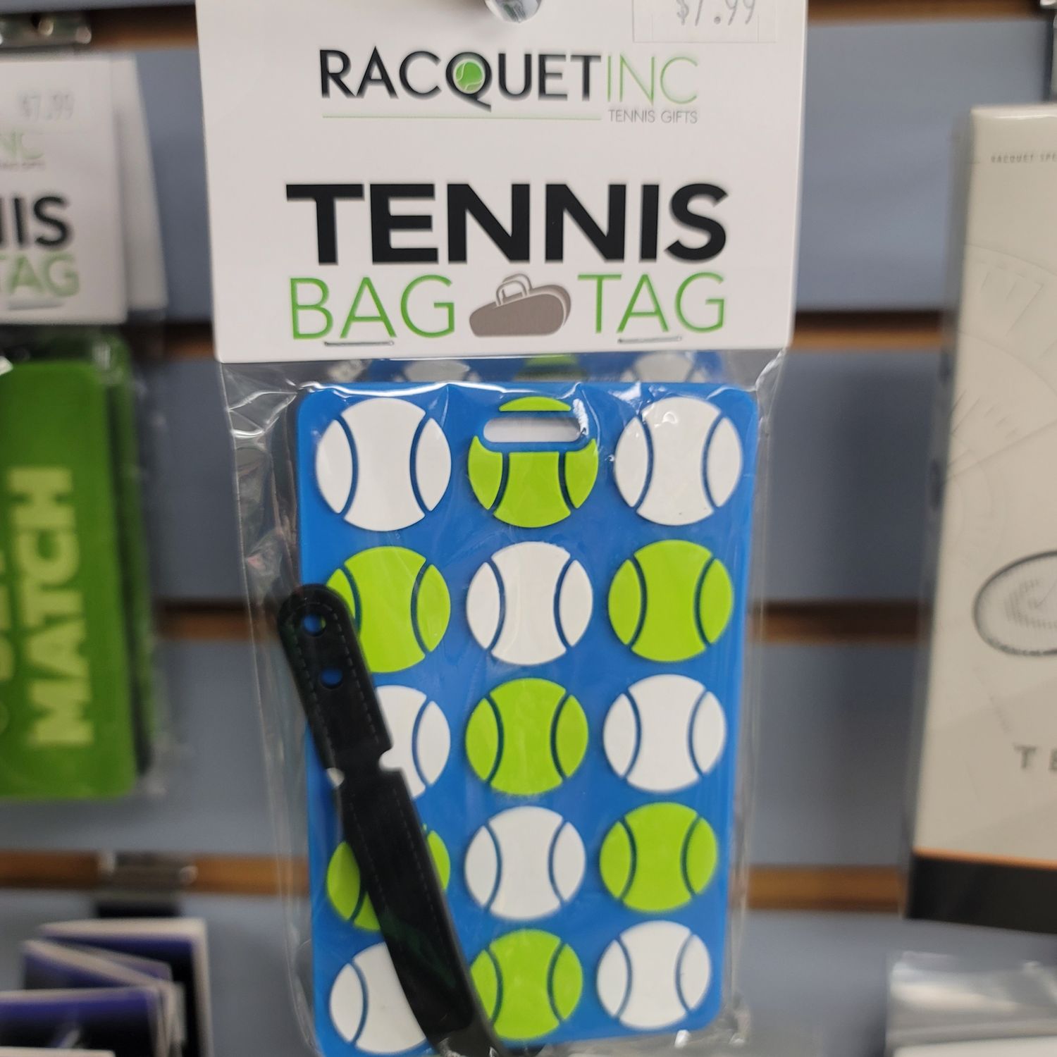 Racquet Inc Tennis Bag Tag Tennis Balls