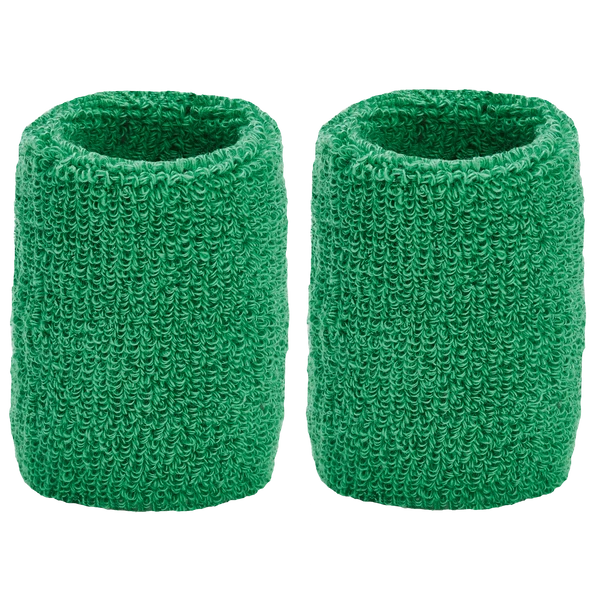 Tourna Thick Wristbands Green WB-9