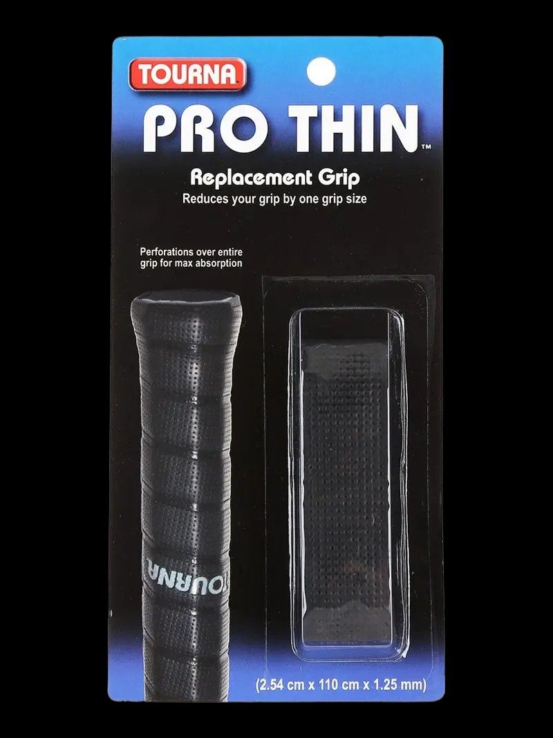 Tourna Pro Thin Replacement Grip Black