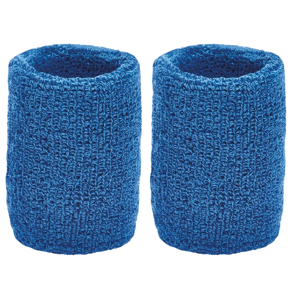 Tourna Thick Wristbands Blue WB-5