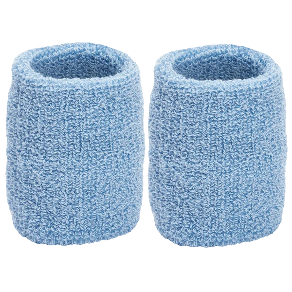 Tourna Thick Wristbands WB-4 Light Blue
