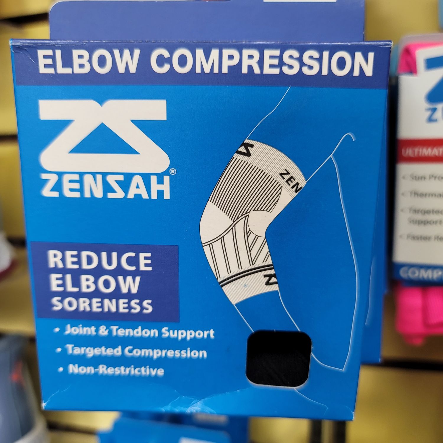 Zensah Elbow Compression, Size: small